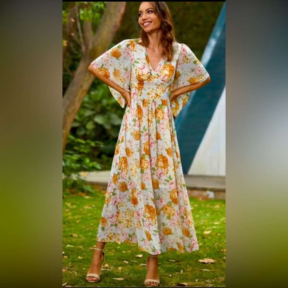 Petal lush boutique dress